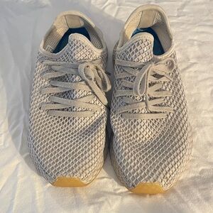 Adidas Gray Mesh Sneakers Trainers